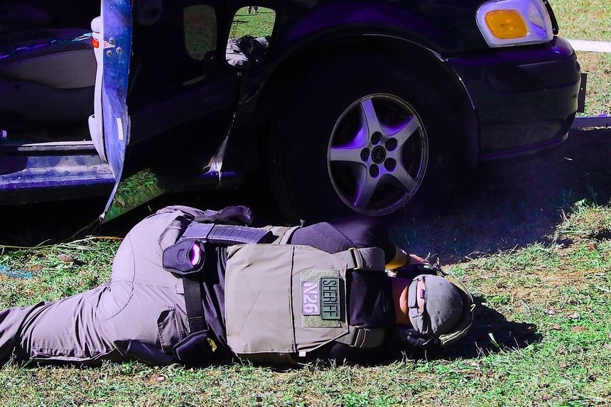 Training on vehicle cover techniques must emphasize exposing the smallest amount of the body possible.
