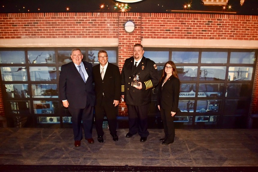 The Winona (Ohio) Fire Department received the CFSI/Masimo Excellence in Fire Service-Based EMS award for combination department.