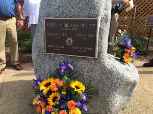 The Newhall Memorial at the CHP Area Office is not only open to the public, it is located in plain sight, where the citizens of the state of California can see it daily. 