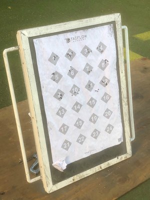 These heavy – but portable – bullet traps allowed students to safely conduct live fire training in the venue.