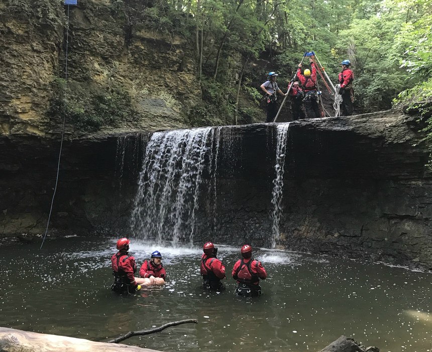 Bölüm, entegre ön planlamalı su bazlı bir ip kursu gerçekleştirdi.
