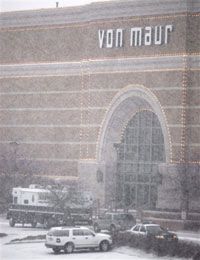Shoppers return to the Von Maur department store at the Westroads Mall  Thursday Dec 20, 2007 in Omaha, Neb. The store opened for business after  being closed since the Dec 5th shooting