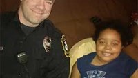 Va. cop saves Valentine's Day for injured girl
