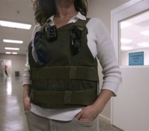 Today’s stab-resistant vests are as soft and manageable as the newest bullet-resistant vests. (AP photo)
