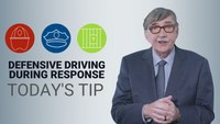 Defensive driving during emergency response
