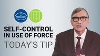 Self-control in use of force