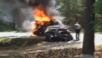 Army capt. pulls 3 people from fiery vehicle collision
