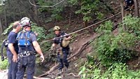 Firefighters rescue teen from 300-foot cave