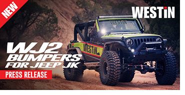 Westin’s new line of WJ2 Front and Rear Bumpers for Jeep JK